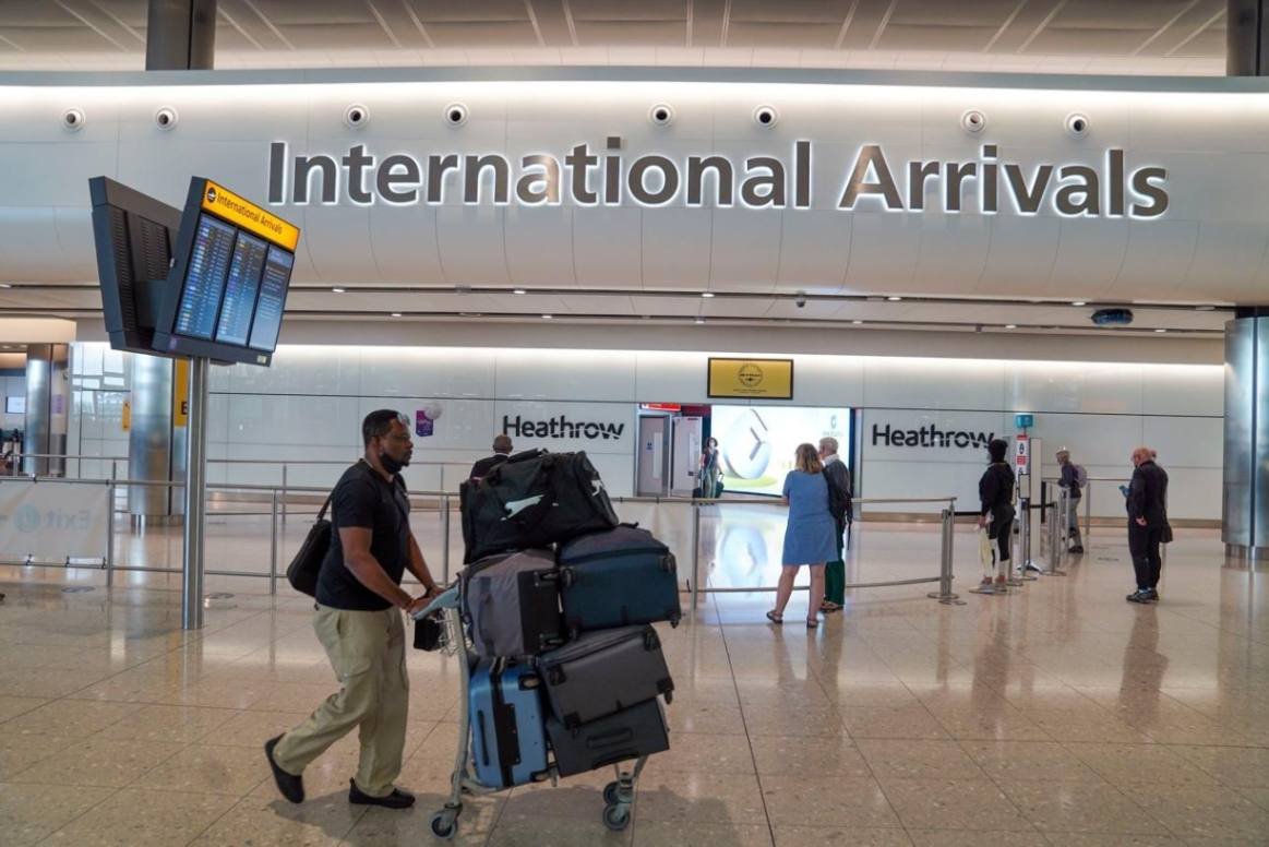 International travel from the UK, Trend weekly